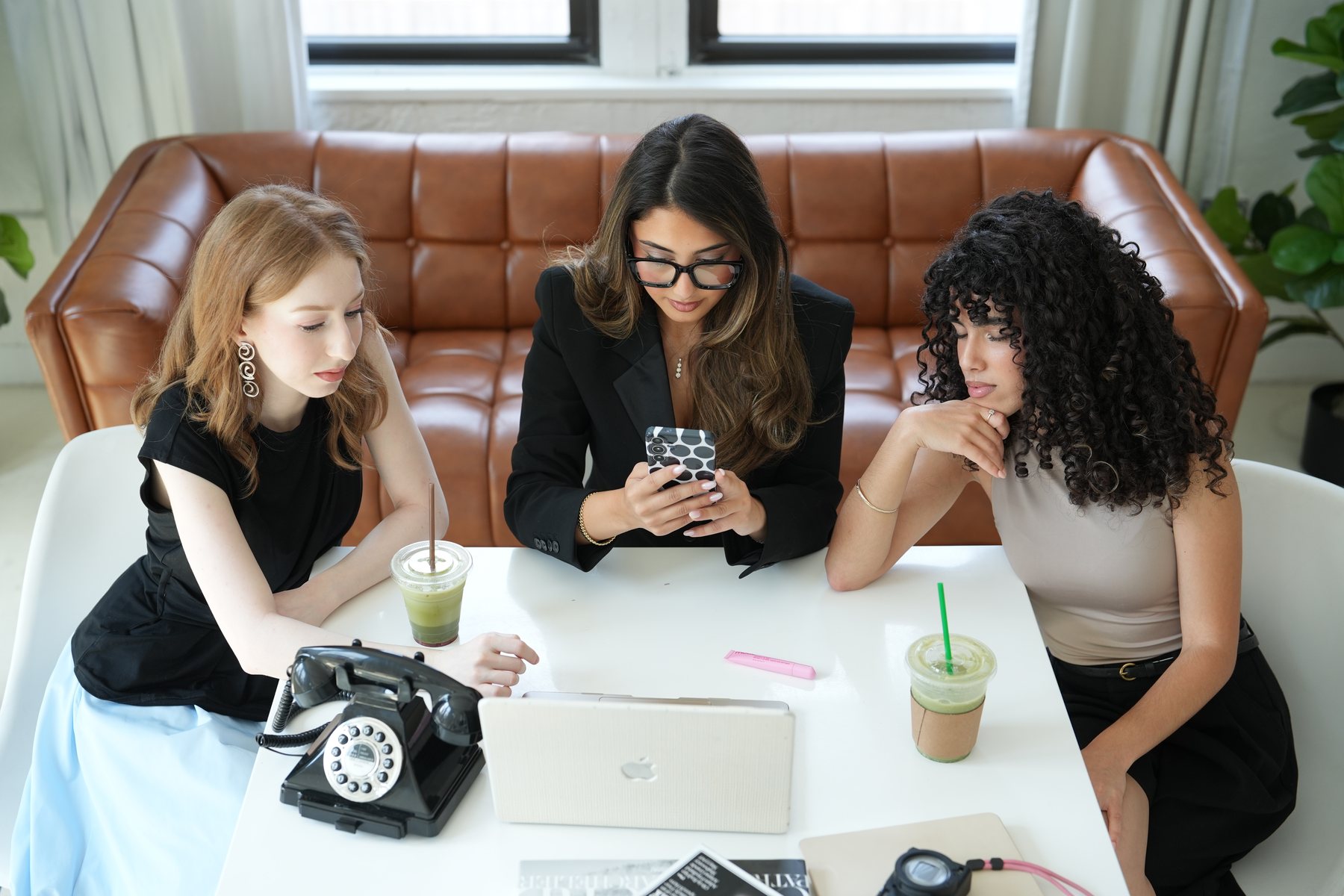 Team reviewing content